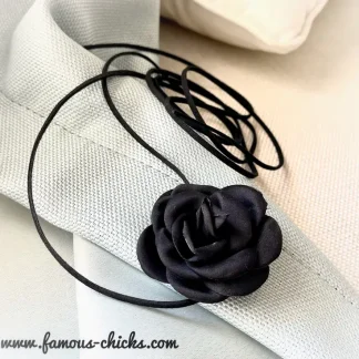 ♡ 𝐍𝐞𝐰 Чокър “Black Rose “